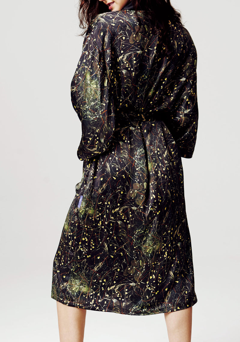 Obsidian Robe Obsidian Robe – SOIE JARDIN